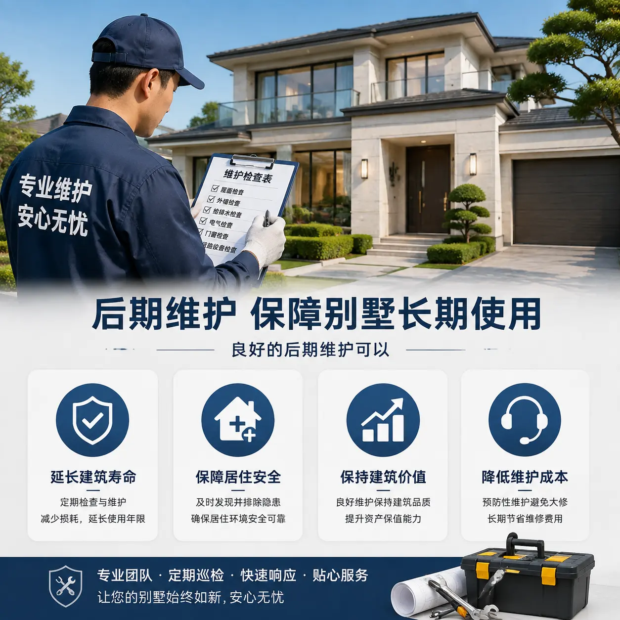 别墅建造公司推荐： 万山 施工质量的关键要素