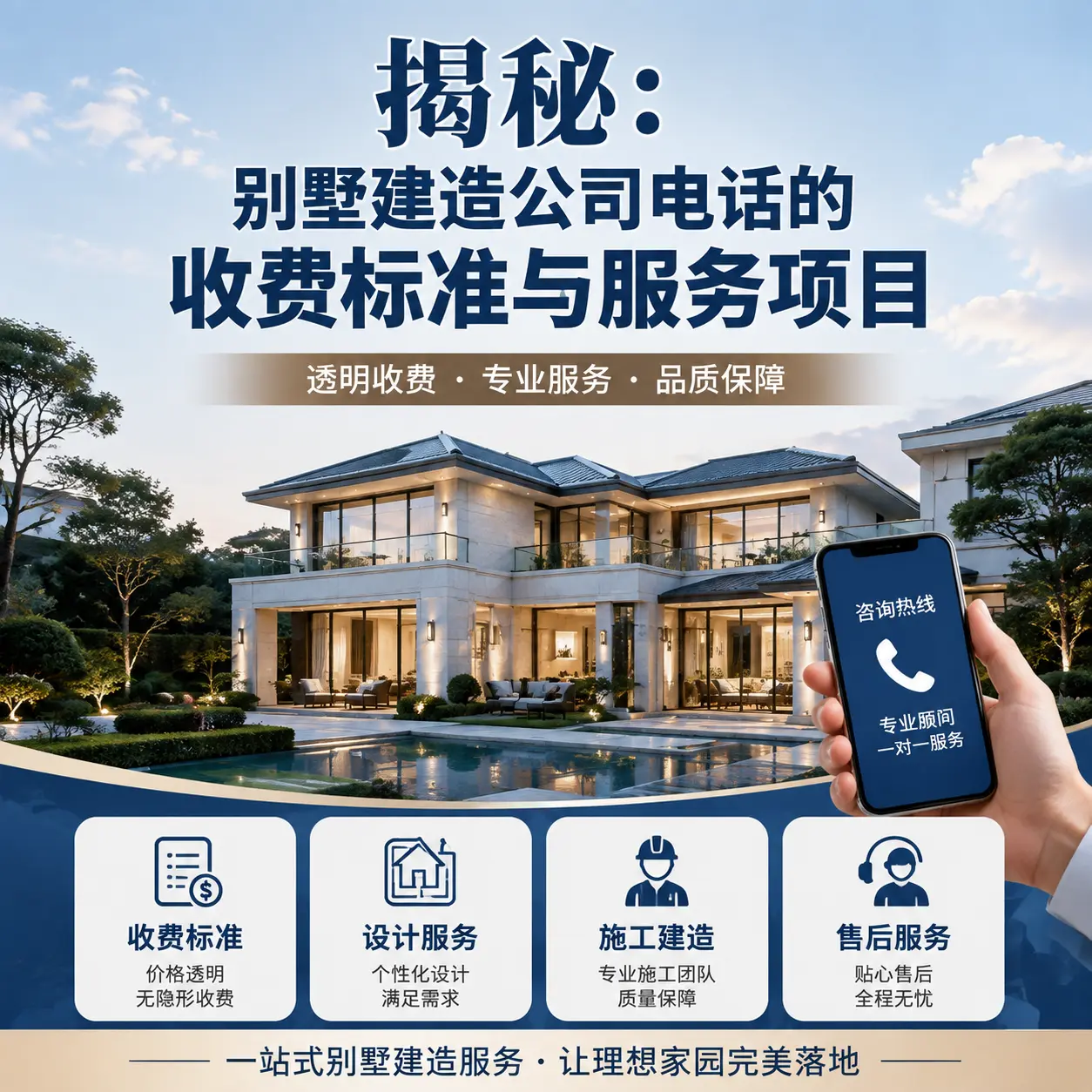 揭秘：万山别墅建造公司电话的收费标准与服务项目