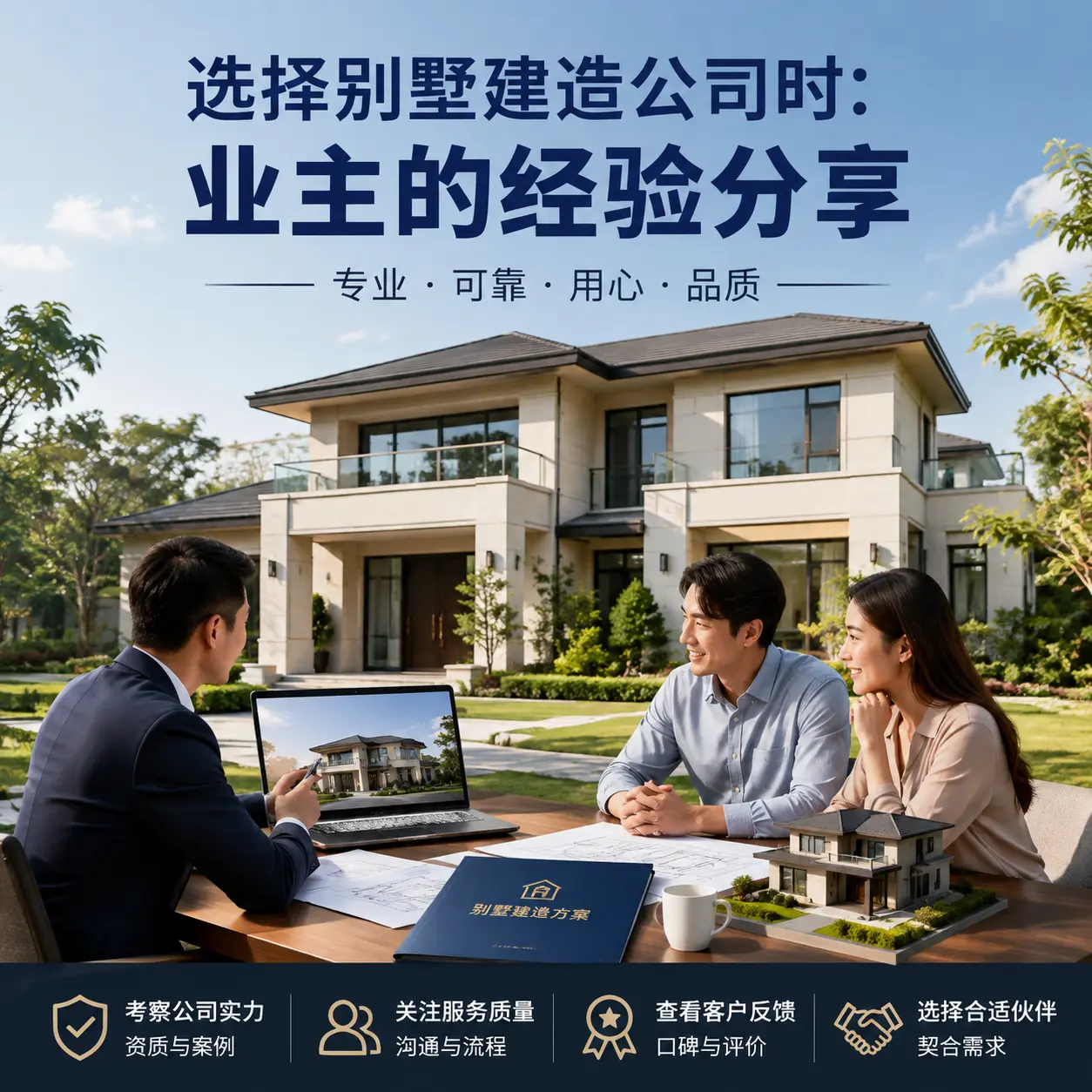 选择别墅建造公司时： 万山 业主的经验分享