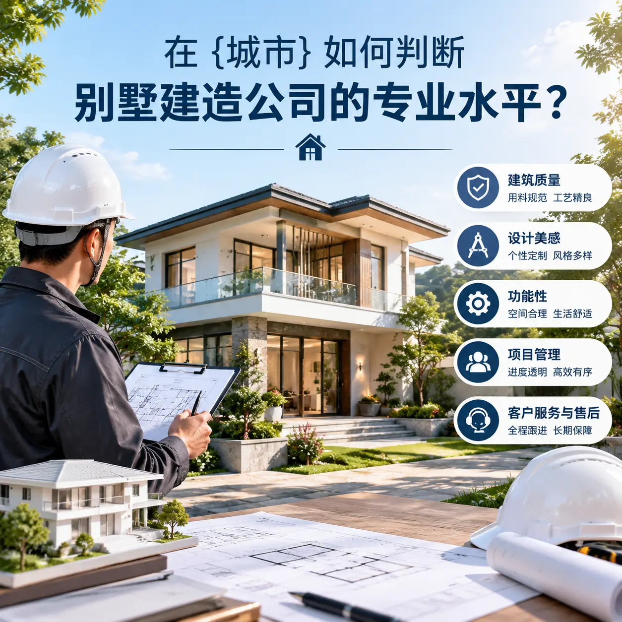 在 万山 如何判断别墅建造公司的专业水平？