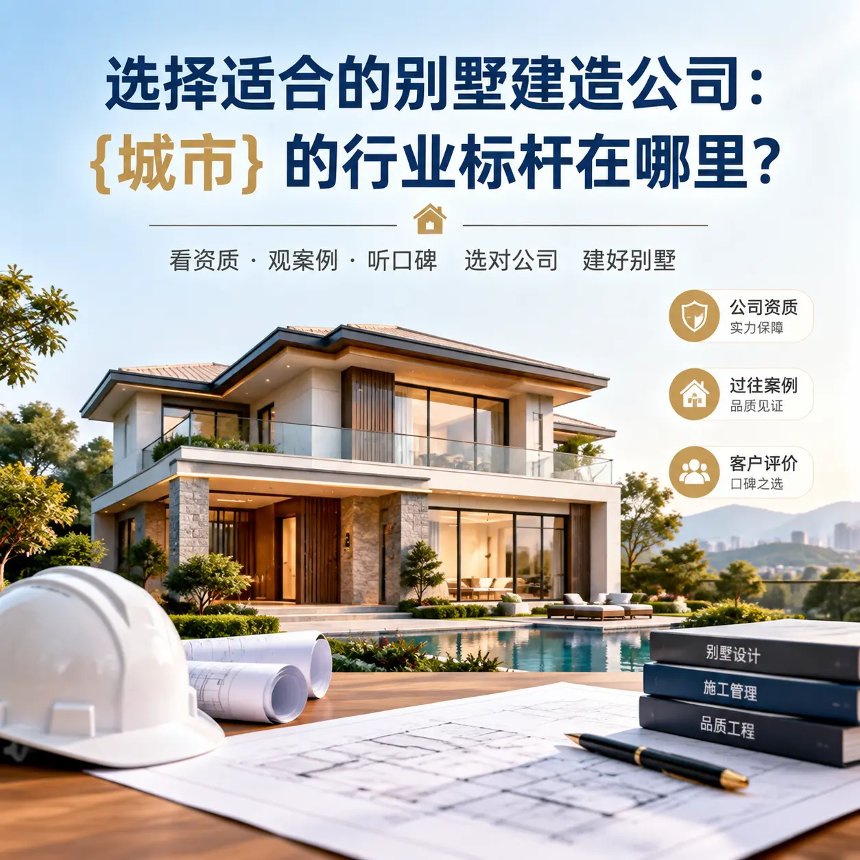 选择适合的别墅建造公司： 万山 的行业标杆在哪里？