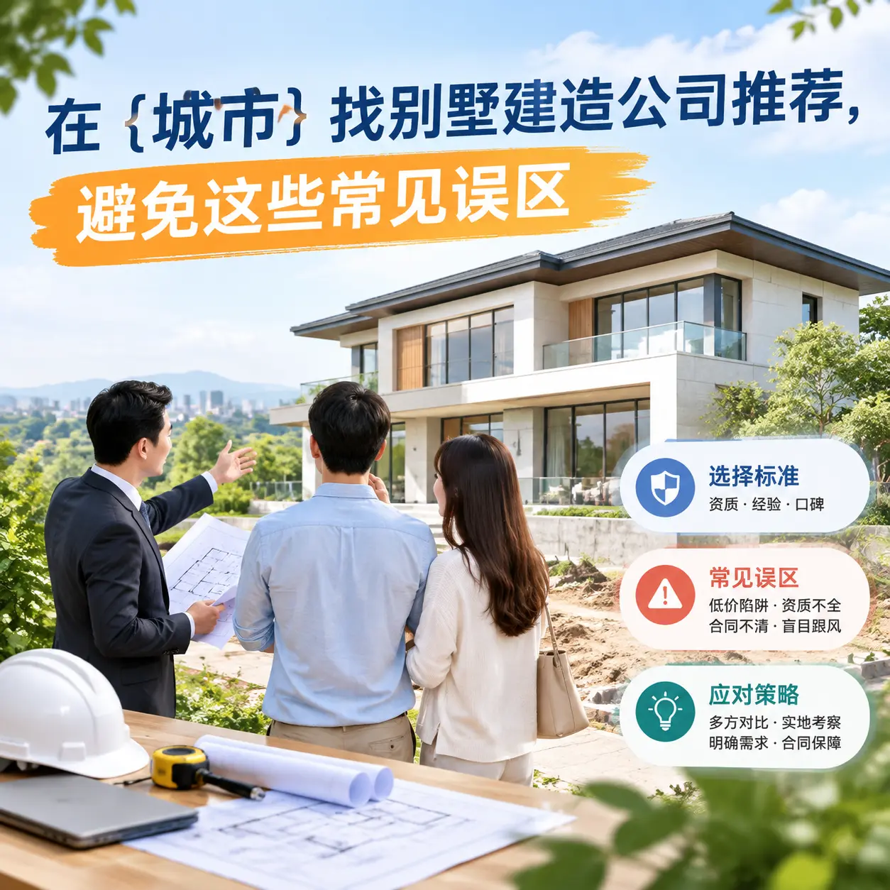 在 万山 找别墅建造公司推荐，避免这些常见误区