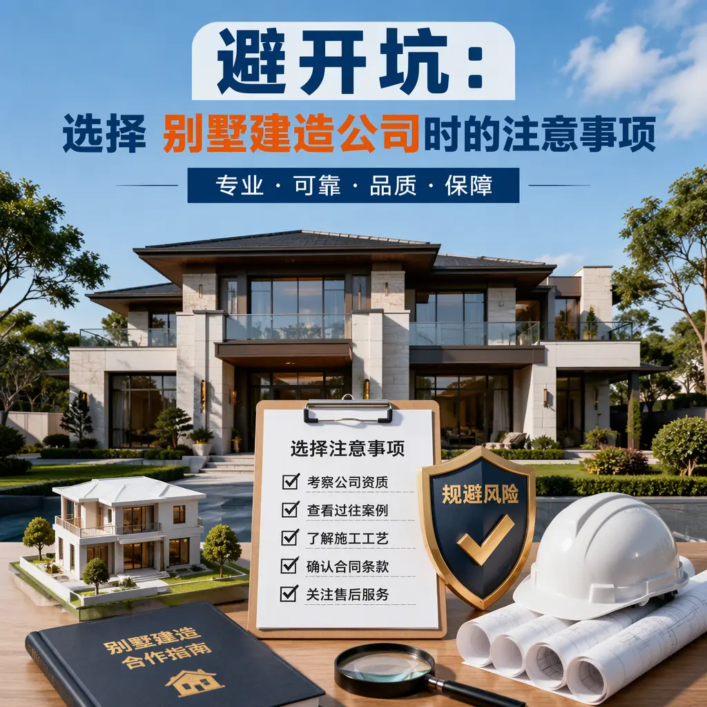 避开坑:选择 万山 别墅建造公司时的注意事项