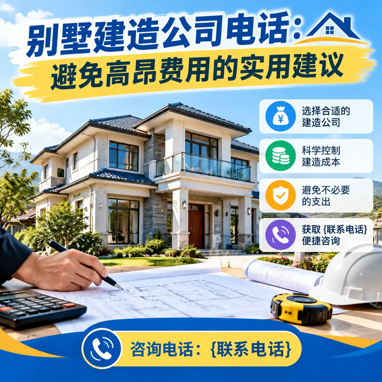 万山别墅建造公司电话：避免高昂费用的实用建议
