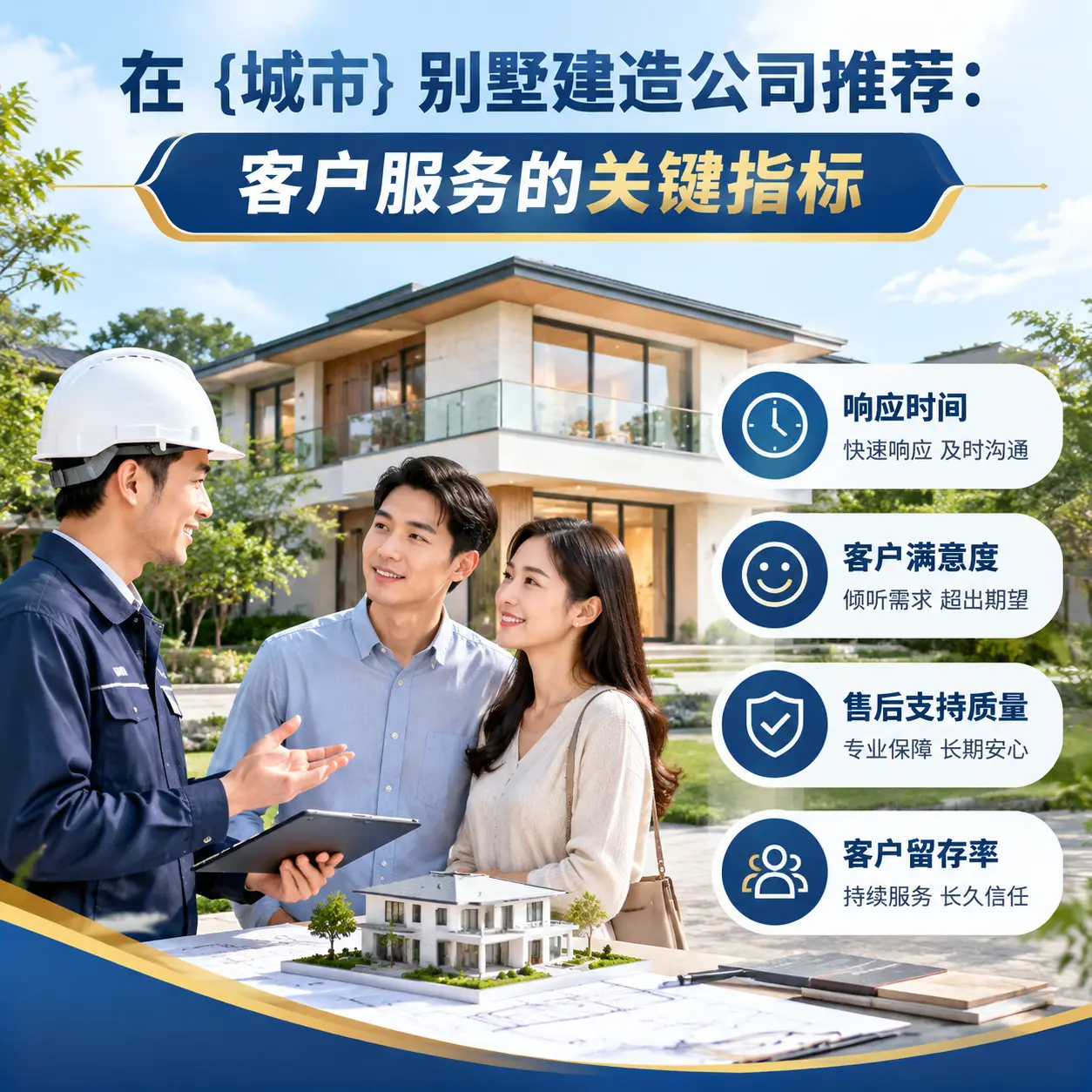 在 万山 别墅建造公司推荐：客户服务的关键指标