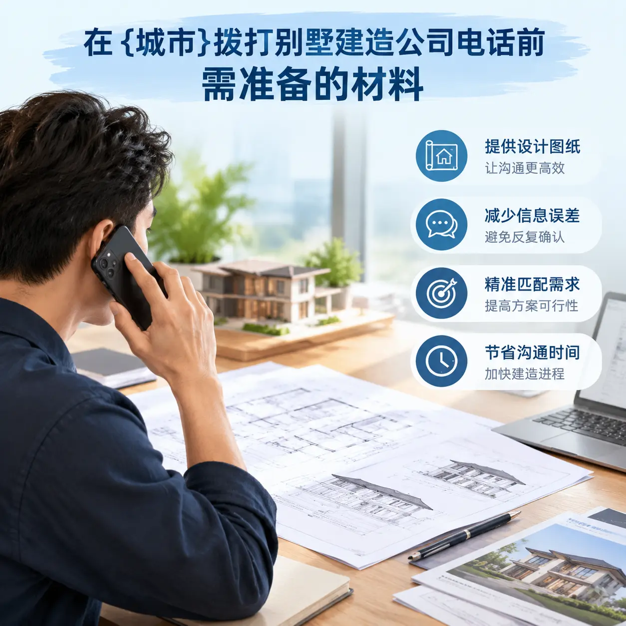 在万山拨打别墅建造公司电话前需准备的材料