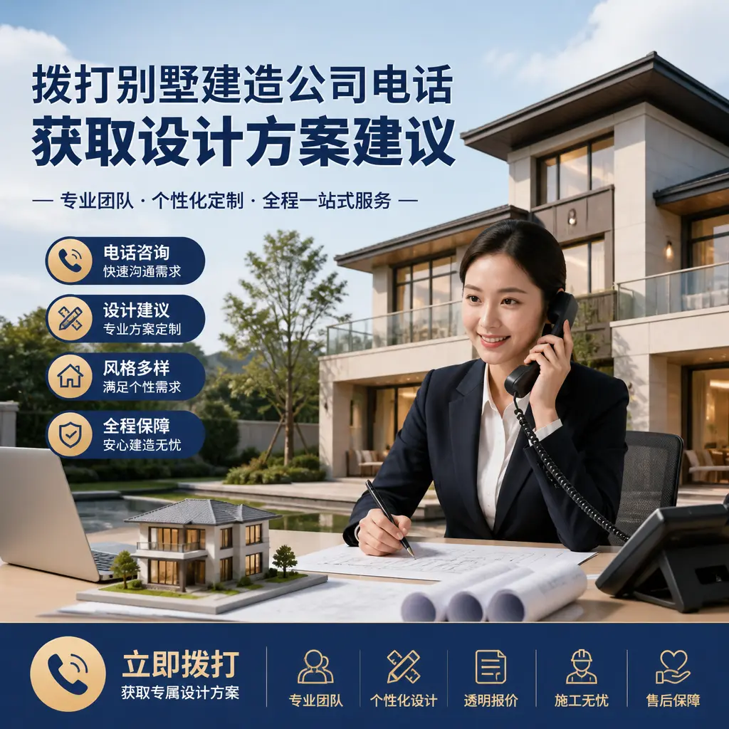 拨打万山别墅建造公司电话，获取设计方案建议
