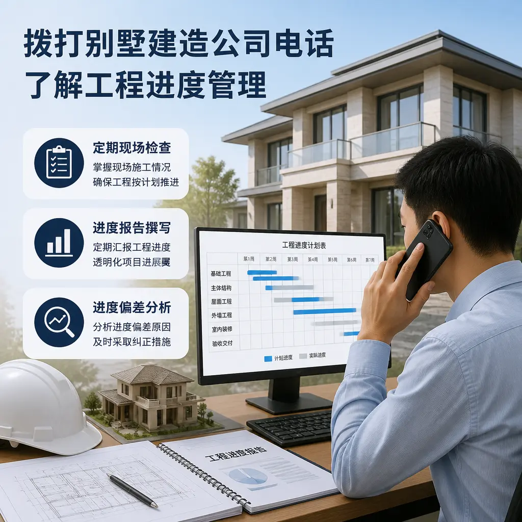 拨打万山别墅建造公司电话，了解工程进度管理