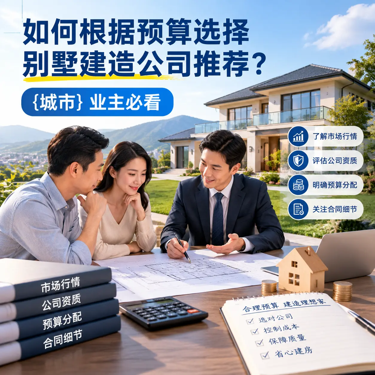 如何根据预算选择别墅建造公司推荐? 万山 业主必看