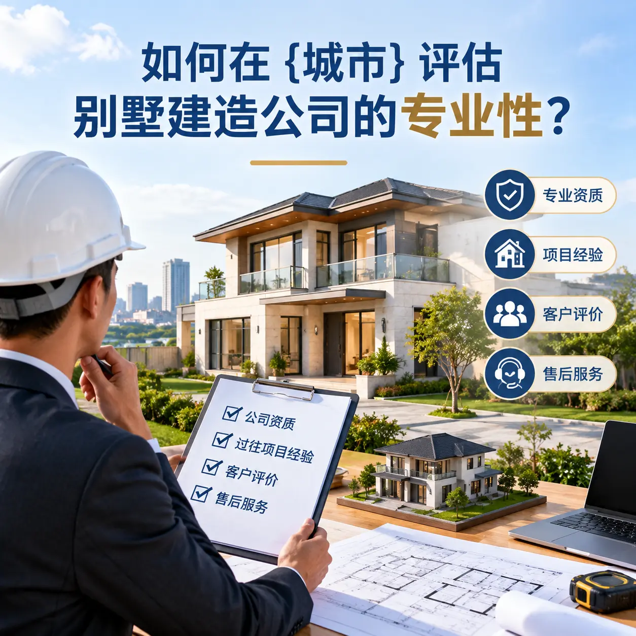如何在 万山 评估别墅建造公司的专业性?