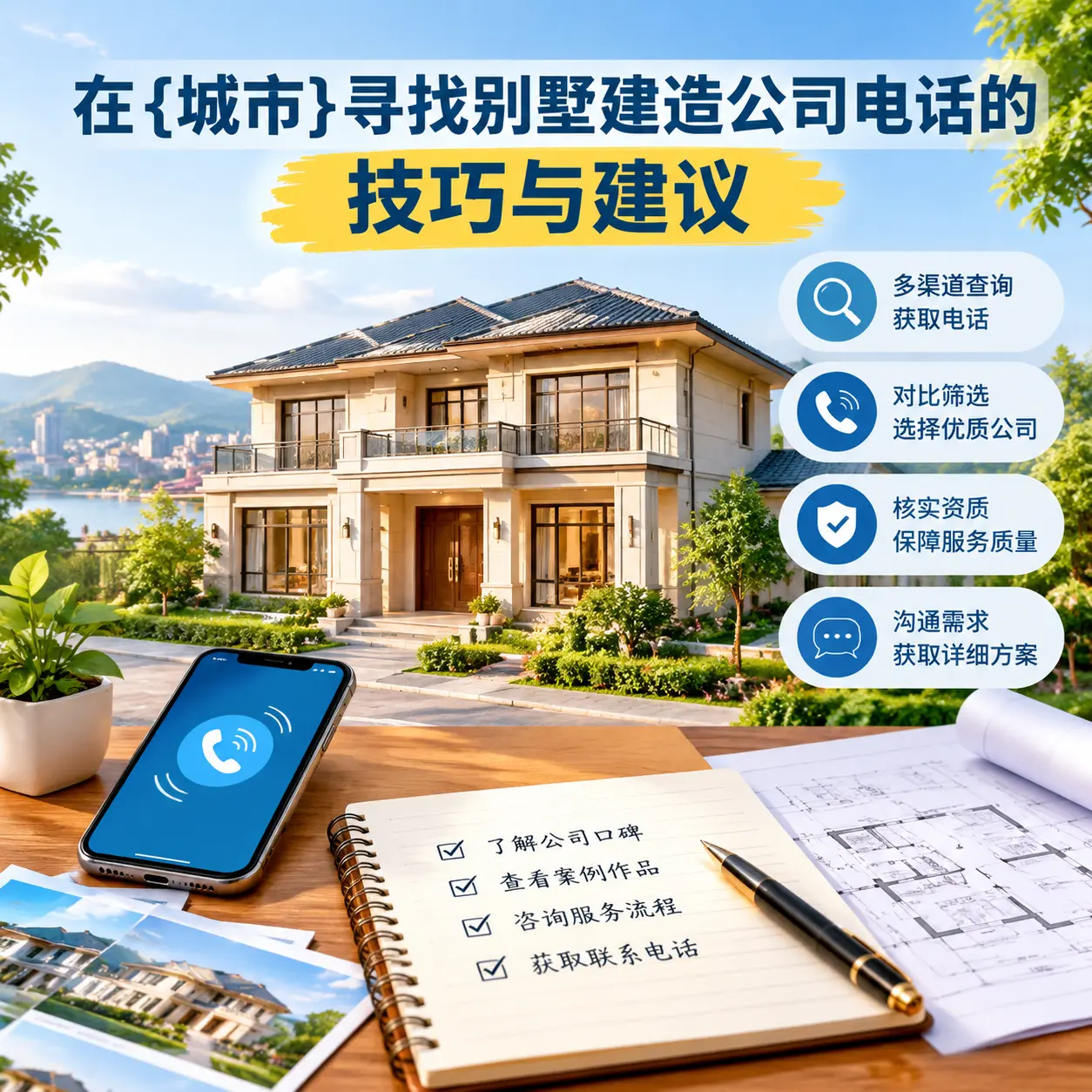 在万山寻找别墅建造公司电话的技巧与建议